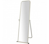 5МM-01 (белый матовый) Зеркало напольное, 490х440x1550Hмм, зеркальное полотно 1500х370мм