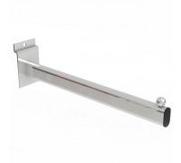 A113c Кронштейн прямой с шариком, длина 300мм, хром