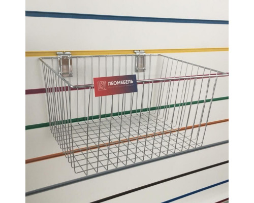 A198/h200c - Корзина 390х300х200Н мм, хром