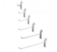 A*289/5 Крючок, длина 50мм, d=5мм, без наконечника, белый