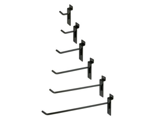 A*289/5 Крючок, длина 50мм, d=5мм, без наконечника, черный