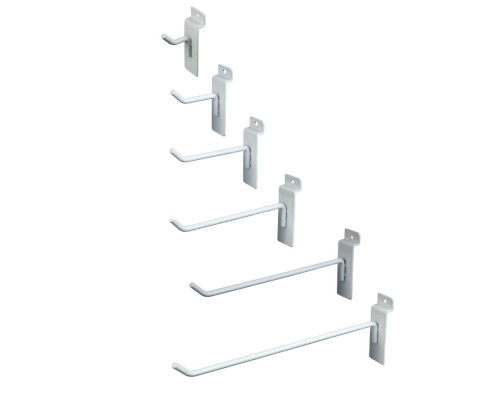 A*290/5 Крючок, длина 100мм, d=5мм, без наконечника, белый