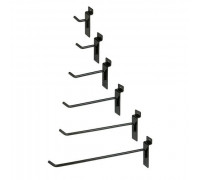 A*292/5 Крючок, длина 200мм, d=5мм, без наконечника, черный