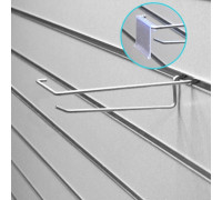 ЕК325-100 Крючок без ценникодержателя, L=100мм, цинк