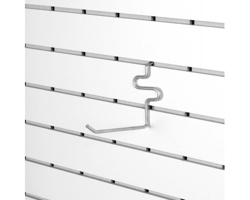 ЕКР589 Крючок для перфорированной панели одинарный, L=50мм