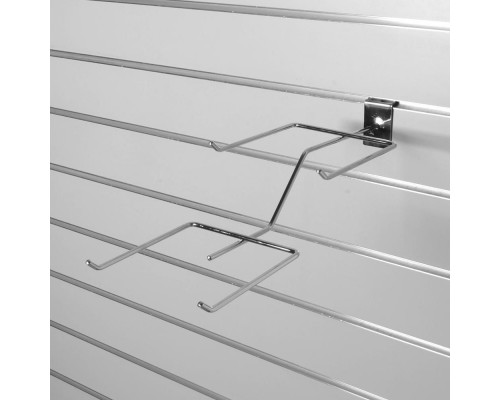 F116c Вешалка для поясов и галстуков 300мм, хром