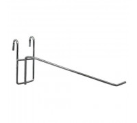 FG293-1 (L5/D5) Крючок на сетку 250мм, d.5мм (крепление пруток), хром