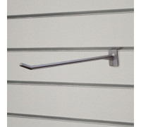 FP292 Крючок пластиковый 200мм, металлик