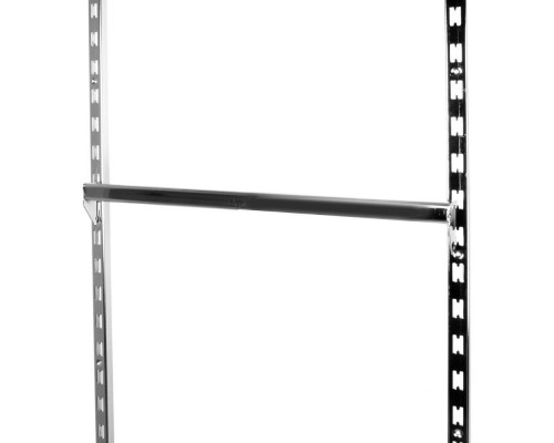 G058-1200 Вешало прилегающее, L=1200мм,черный муар