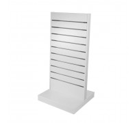 GN-I-6060132-RL-wh,p Гондола I-образная, напольная 638х604х1325, ЛДСП 16мм, экономпанель шириной 600