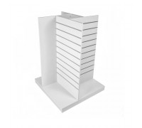 Гондола X-образная, напольная 618х618х1306мм, ЛДСП 16мм, экономпанель шириной 400мм, МДФ 16мм шаг 10