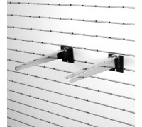 K227c Кронштейн для полки L=350мм, хром