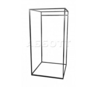 AST-PKZ (2 эл. хром) Кабина примерочная ,1000х1000х2000Hмм с зеркалом, 500х1500Нмм