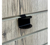А501 Кронштейн для шапок на экономпанель, черный