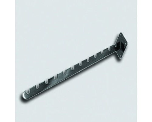 3002B Кронштейн наклонный с 10-ю выемками, 405мм