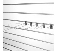 A289c/5p Крючок, длина 50мм, d=5мм, без наконечника, хром