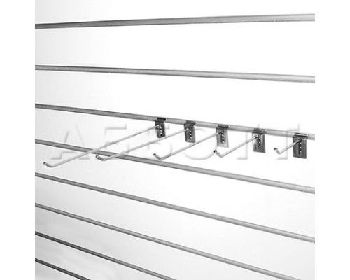 A292/5p black Крючок 200мм, d=5мм, без наконечника, черный