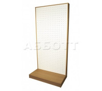 PS Перфи-стенд напольный, 920х500х1905h мм, белый (2 элемента)