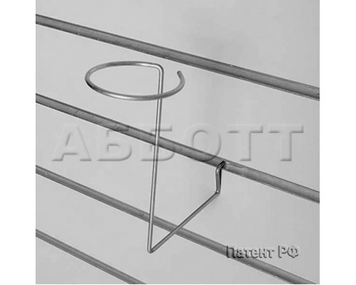 ЕК120 Подставка для шляп под "горшок" F17, 205Lx185H мм, d=70мм, цинк