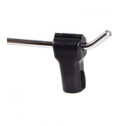 S056-6 Противокражный замок пластиковый на крючок d=6мм, чёрный