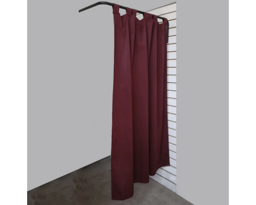 SH2 Штора, размер 2950х2000 мм, бордовый