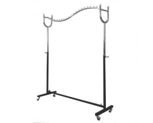 Z1-032 Вешало "Каскад", L=1200мм, H=750-1600мм, черное