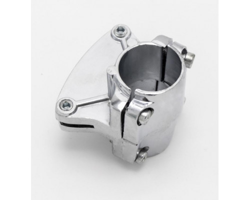 Z-JOK-chr-080 Зажим для полки ДСП одинарный