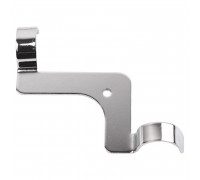 Z-UNO-chr-25 Держатель угловой для ДСП или стекла