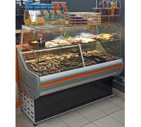 Универсальная холодильная витрина Иней 4МПС (-6...+6С) прямое стекло 1000х830х1200 мм