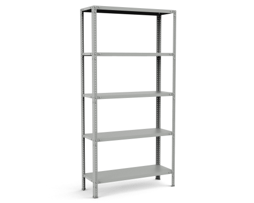 Архивный стеллаж серии СТ 2500х1000х700, 5 полок 40