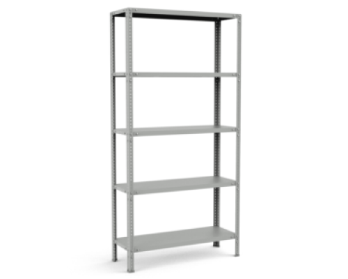 Архивный стеллаж серии СТ 2500х1000х500, 5 полок 40