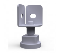 Подпятник пластмассовый регулируемый