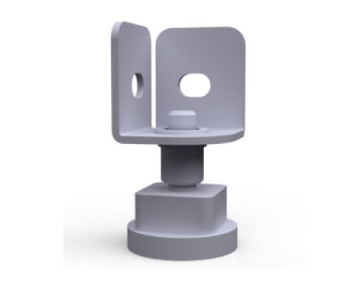 Подпятник пластмассовый регулируемый