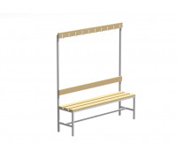 Скамья гардеробная с вешалкой С-2000 Липа