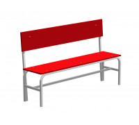 Скамья гардеробная со спинкой С-2000 ЛДСП