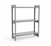 Стеллаж грузовой СГР оцинкованный 1500х2100х1000 3 яруса