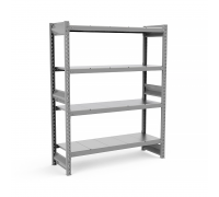Стеллаж грузовой СГР оцинкованный 2000х2100х500 4 яруса