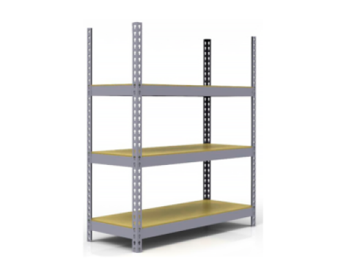 Стеллаж среднегрузовой СГФ 1500х1500х500 мм, 3 полки