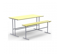 Стол со скамьей