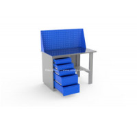 Верстак однотумбовый ВС-1600/Т2/0 №620