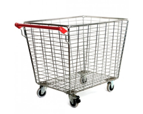 Тележка-корзина грузовая STB300-PR оцинкованная 95*66*75 см