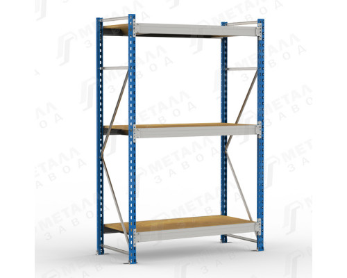 SGR-V-ДСП 1283-2.0 стеллаж до 500 кг на ярус ДСП полка