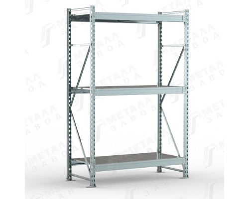 SGR-V-Zn Стеллаж 1283-2,0 оцинкованный до 500 кг на ярус
