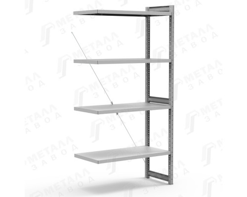 СК Стеллаж 1044 (2964)-ДС до 125 кг на полку