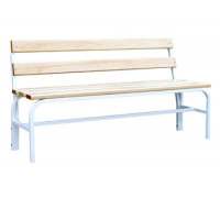 Скамья со спинкой 1500
