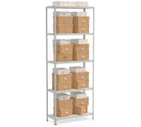 СТФЛ Стеллаж 1045-2,5 до 100 кг на полку