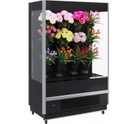 Холодильная горка для цветов Carboma FC20-08 VM 1,3-2 FLORA (9006-9005)