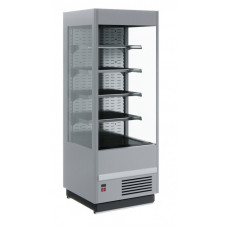 Холодильная горка гастрономическая Carboma FC20-07 VM 0,6-2 (Carboma Cube 1930/710 ВХСп-0,6, цвет по схеме, фронт стандартный цвет)