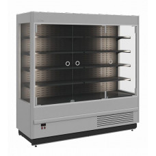 Холодильная горка гастрономическая Carboma FC20-07 VM 1,9-1 Light (фронт X0, цвет по схеме, фронт стандартный цвет)