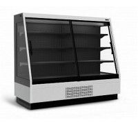 Холодильная горка универсальная Carboma F16-08 VV 1,9-1 Standart фронт X1 версия 2.0 (9006-9005)